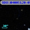 SDSS J040051.20-053540.5