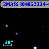 2MASS J04052334-0525421