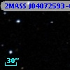 2MASS J04072593-0509556