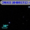 2MASS J04085712-0502337