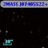 2MASS J07405522+2236505