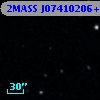 2MASS J07410206+3001036