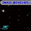 2MASS J07432475+2246537