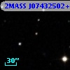 2MASS J07432502+4619036