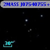 2MASS J07540755+2730157