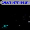 2MASS J07543616+2239320
