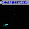 2MASS J07572232+1957015