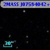2MASS J07584042+2543364