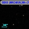 SDSS J082058.30+250253.3