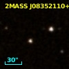 2MASS J08352110+0901594