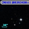 2MASS J08383430+2338405