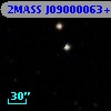 2MASS J09000063+4529152