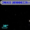 2MASS J09000228+4336423