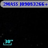 2MASS J09083266+0922401