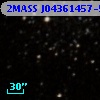 2MASS J04361457-5852402