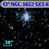 Cl* NGC 1652    GCS       6