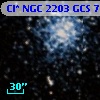 Cl* NGC 2203    GCS       7