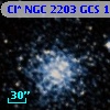 Cl* NGC 2203    GCS      14