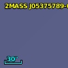 2MASS J05375789-0259536
