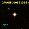 2MASS J00521356+0021350