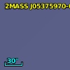 2MASS J05375970-0251033