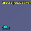 2MASS J05375779-0255001