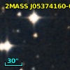 2MASS J05374160-0229380