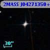 2MASS J04271350+0012530