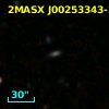 2MASX J00253343-2727373