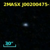 2MASX J00200475-2858023