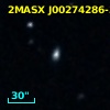 2MASX J00274286-3038557