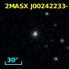 2MASX J00242233-3111580