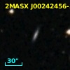 2MASX J00242456-3329550