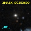 2MASX J00253600-3307048