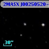 2MASX J00250520-6251018