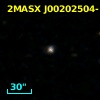 2MASX J00202504-1114003