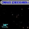 2MASS J20331489+4049096