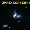 2MASX J22442284+0421101