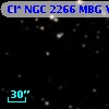 Cl* NGC 2266    MBG V3