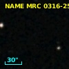 NAME MRC 0316-257 protocluster