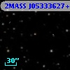 2MASS J05333627+2102276