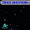 2MASS J04374506+2404368