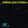 2MASS J04374895+2334143