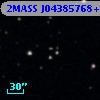 2MASS J04385768+2146314