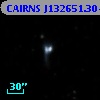 CAIRNS J132651.30+263528.0