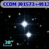 CCDM J01573+4812AB