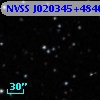 NVSS J020345+484623