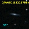 2MASX J13225758+6136115