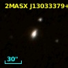 2MASX J13033379+6208358