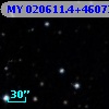MY 020611.4+460727.4